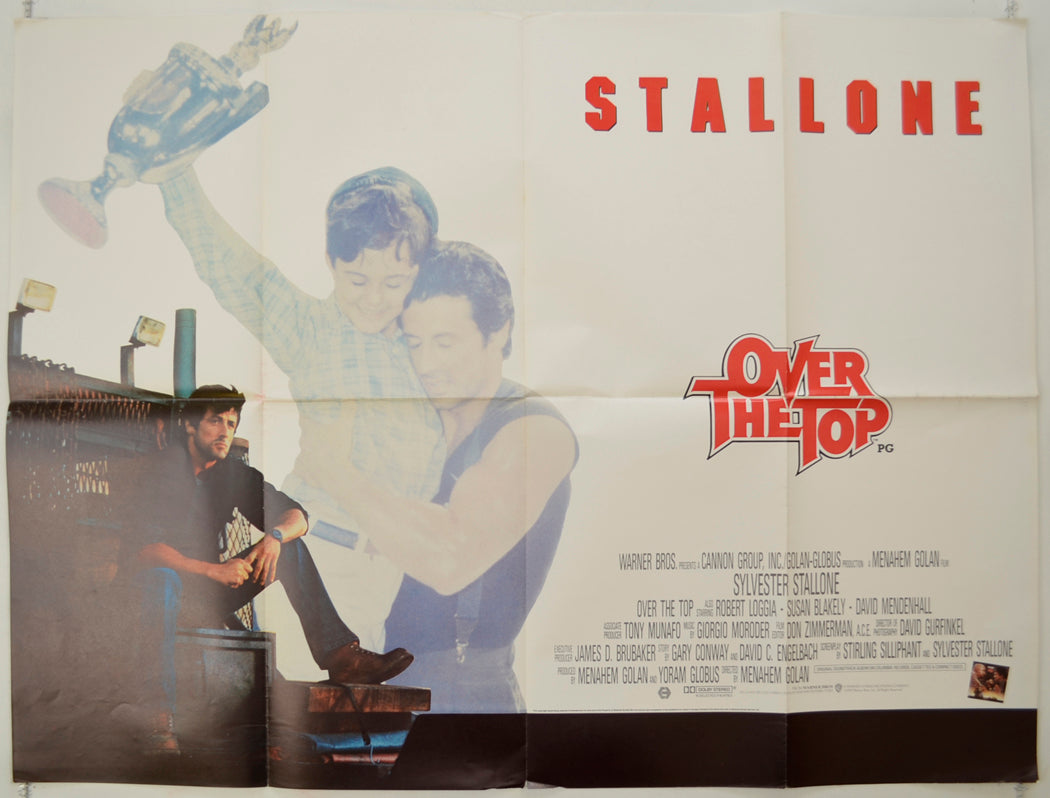 Over The Top (Design 1) Original Quad Poster - Film Poster - Movie Poster