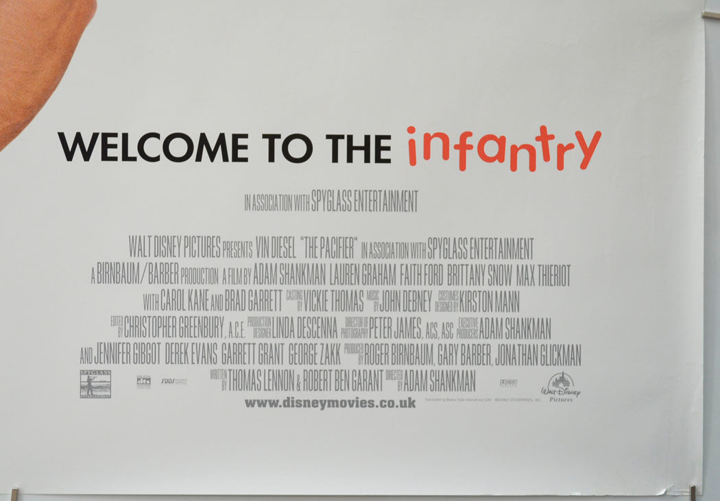 THE PACIFIER (Bottom Right) Cinema Quad Movie Poster