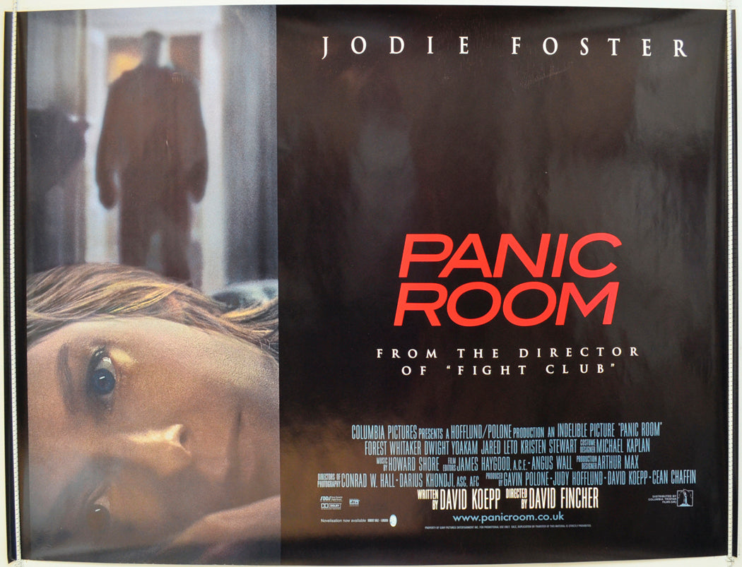 Panic Room Original Quad Poster - Film Poster - Movie Poster
