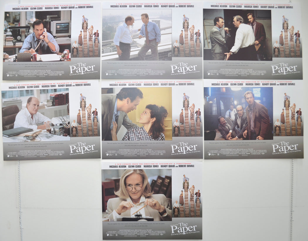 The Paper 7 Original Cinema Lobby Cards