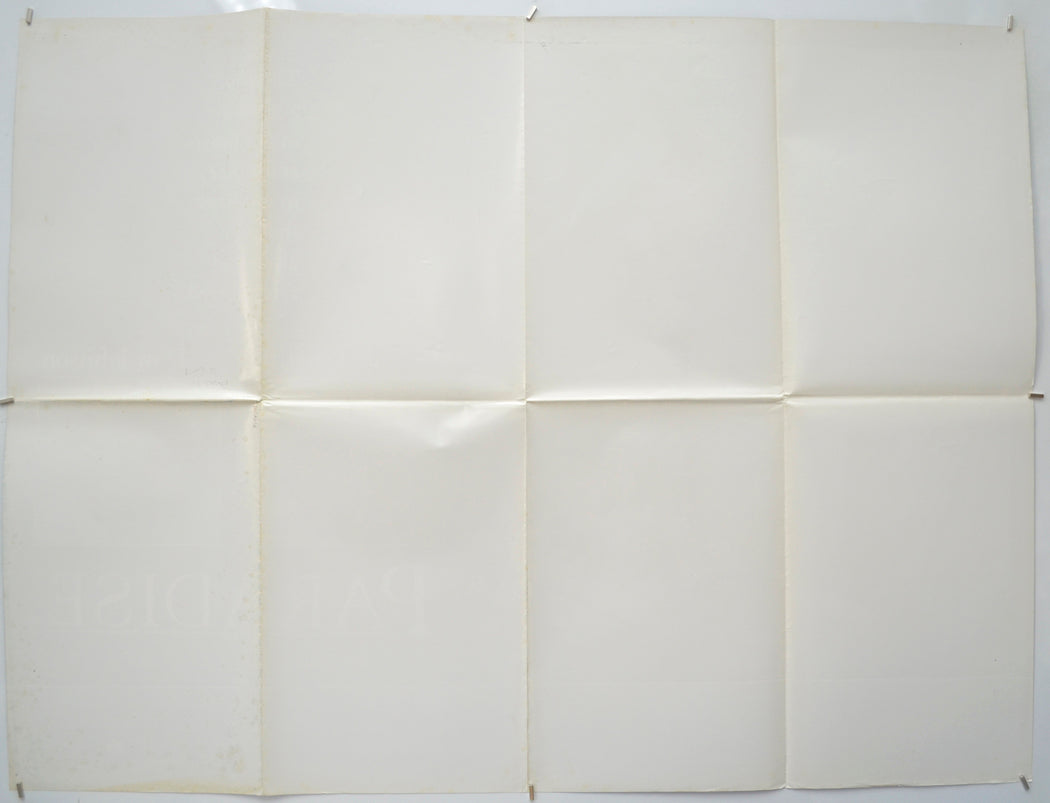 PARADISE (Back) Cinema Quad Movie Poster