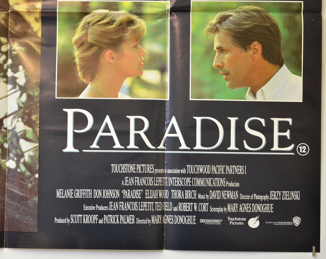 PARADISE (Bottom Right) Cinema Quad Movie Poster