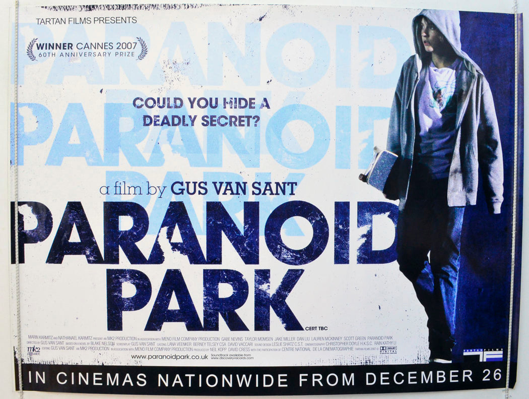 Paranoid Park Original British Quad Poster - Film Poster - Movie Poster