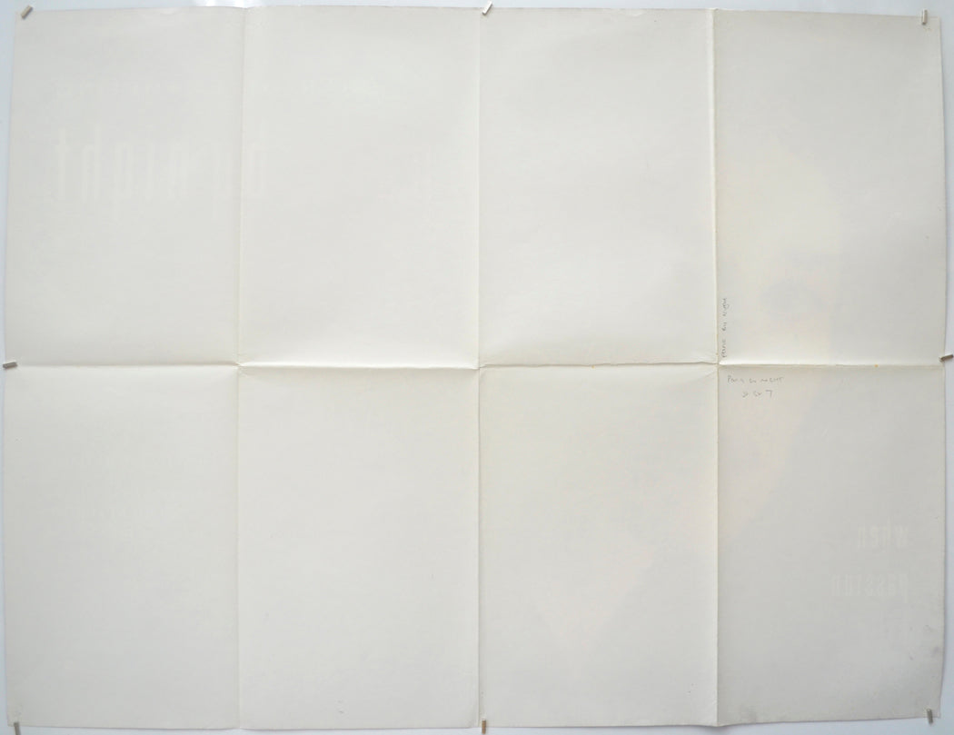 PARIS BY NIGHT (Back) Cinema Quad Movie Poster