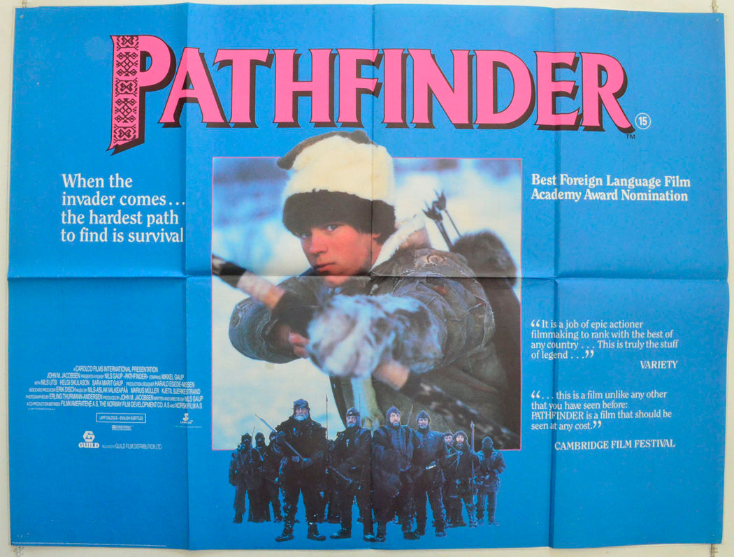 Pathfinder (a.k.a. Ofelas) Original British Quad Poster - Film Poster - Movie Poster