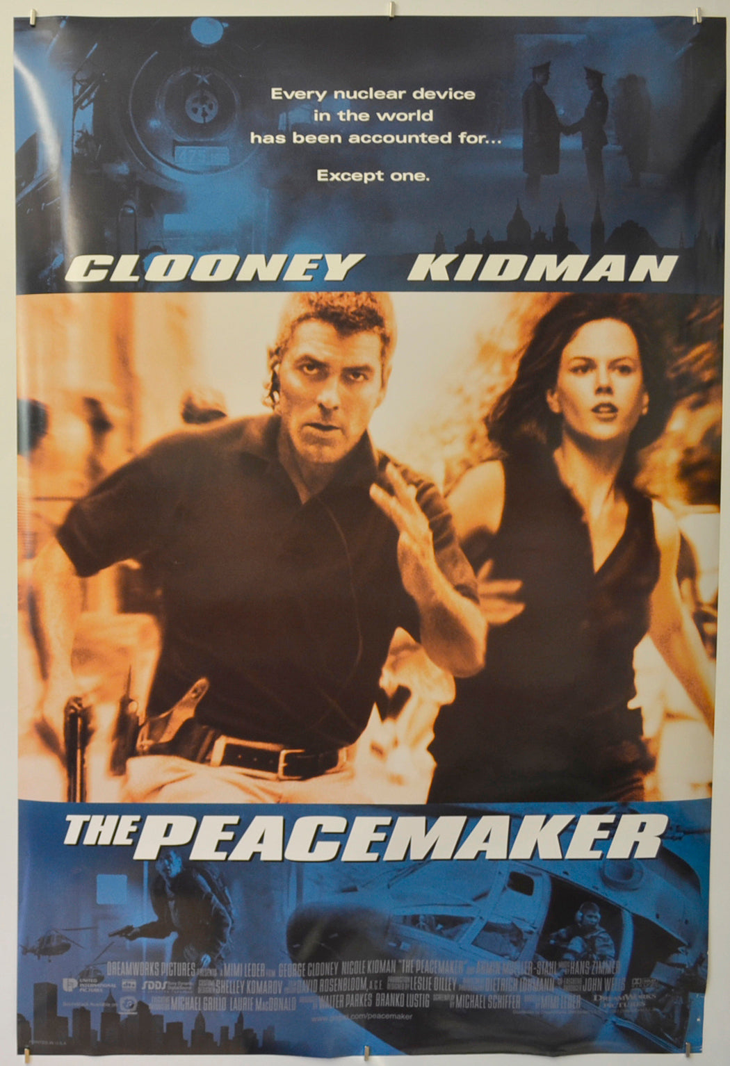 The Peacemaker Original One Sheet Poster - Film Poster - Movie Poster