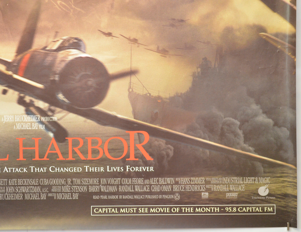 PEARL HARBOR (Bottom Right) Cinema Quad Movie Poster