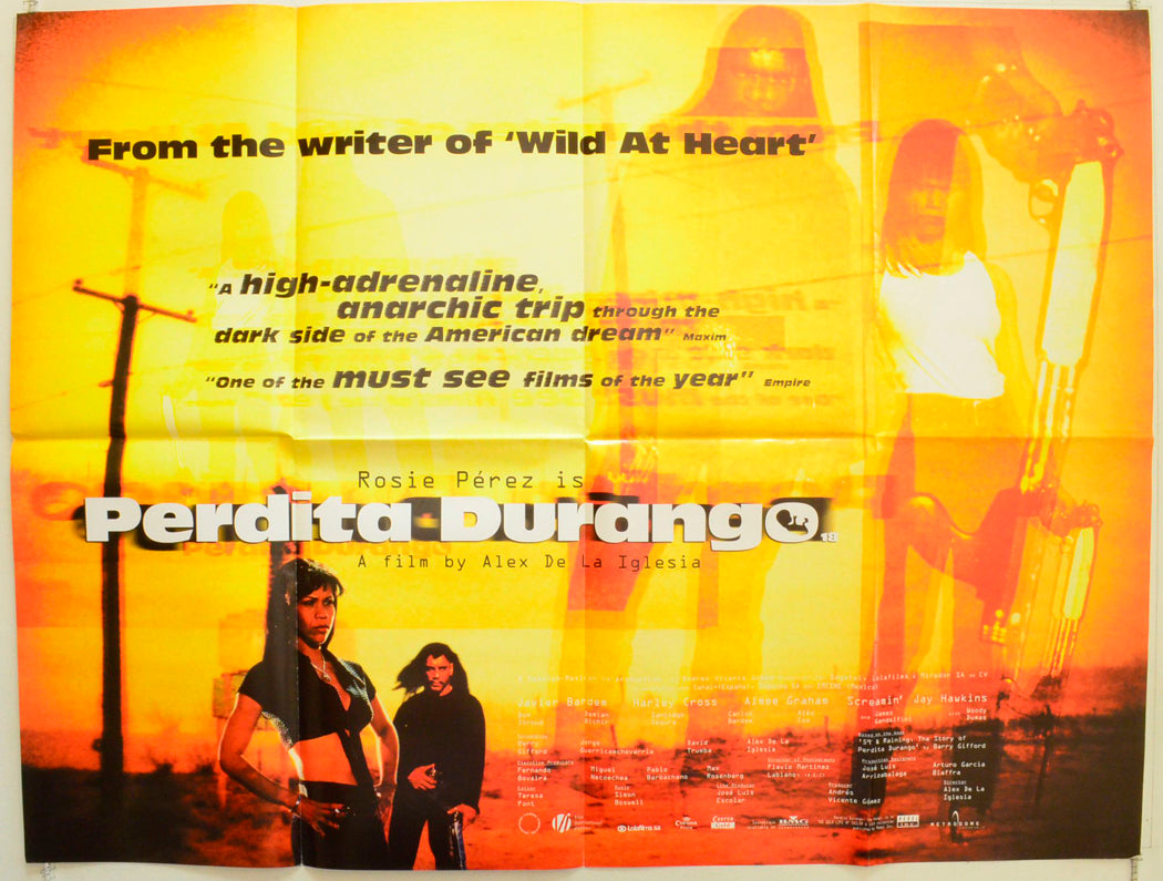 Perdita Durango (a.k.a. Dance With The Devil) Original British Quad Poster - Film Poster - Movie Poster