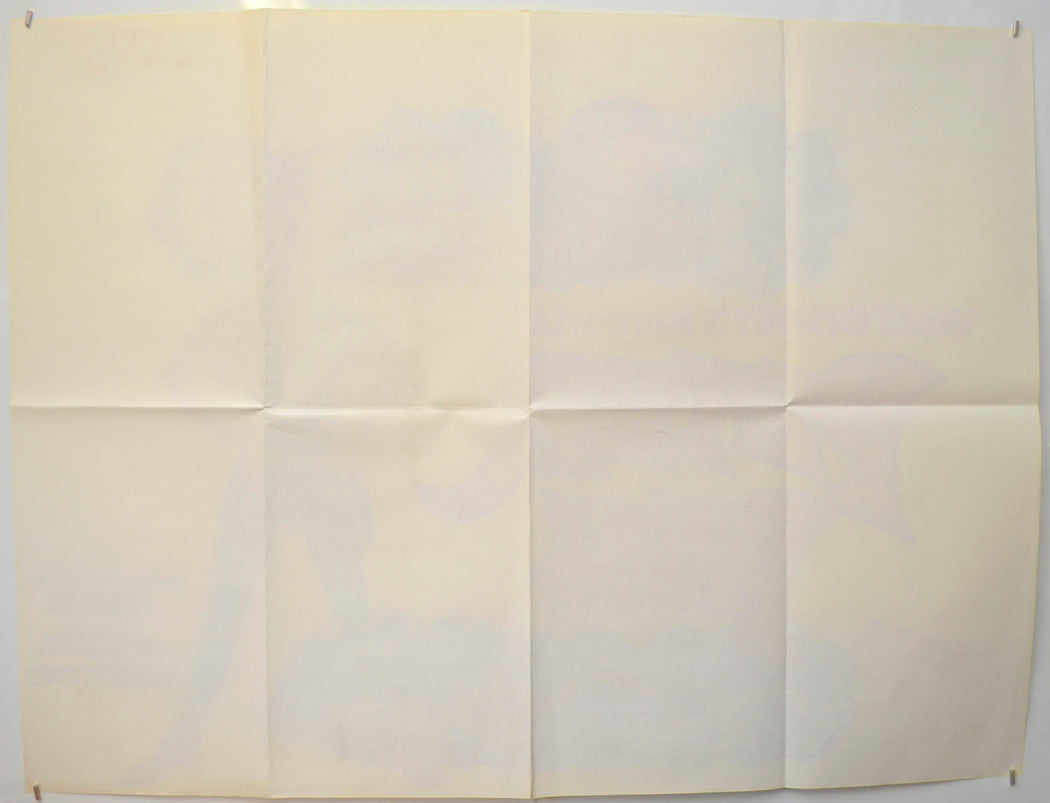 PETER PAN (Back) Cinema Quad Movie Poster