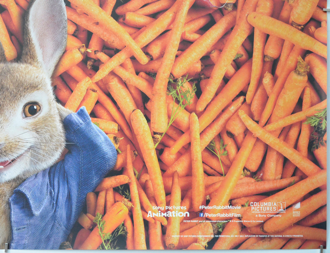 PETER RABBIT (Bottom Right) Cinema Quad Movie Poster
