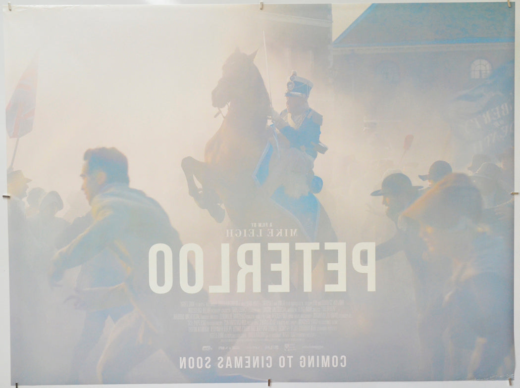 Peterloo (Back) Cinema Quad Movie Poster