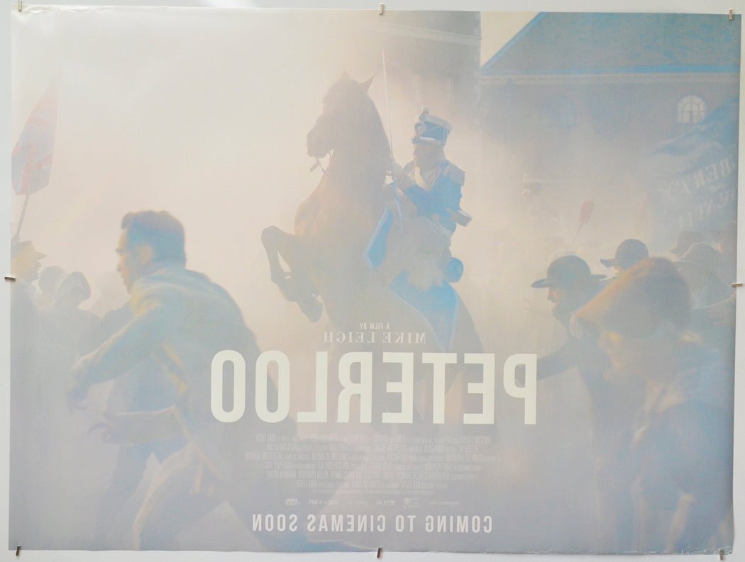 Peterloo (Back) Cinema Quad Movie Poster