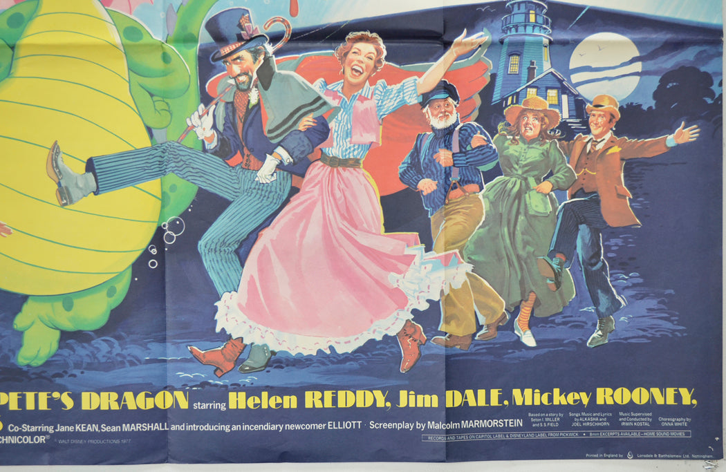 PETE’S DRAGON (Bottom Right) Cinema Quad Movie Poster