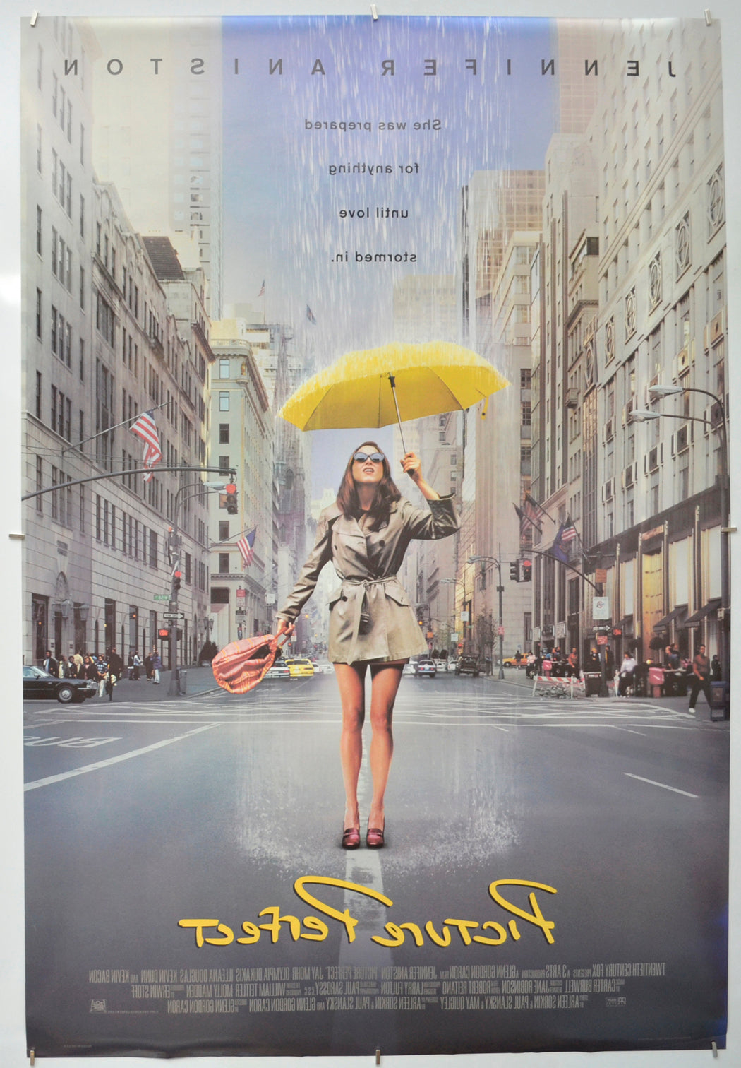 PICTURE PERFECT (Back) Cinema One Sheet Movie Poster