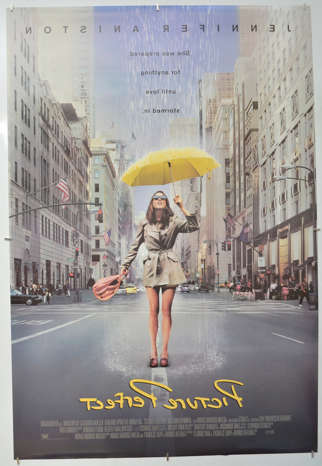 PICTURE PERFECT (Back) Cinema One Sheet Movie Poster