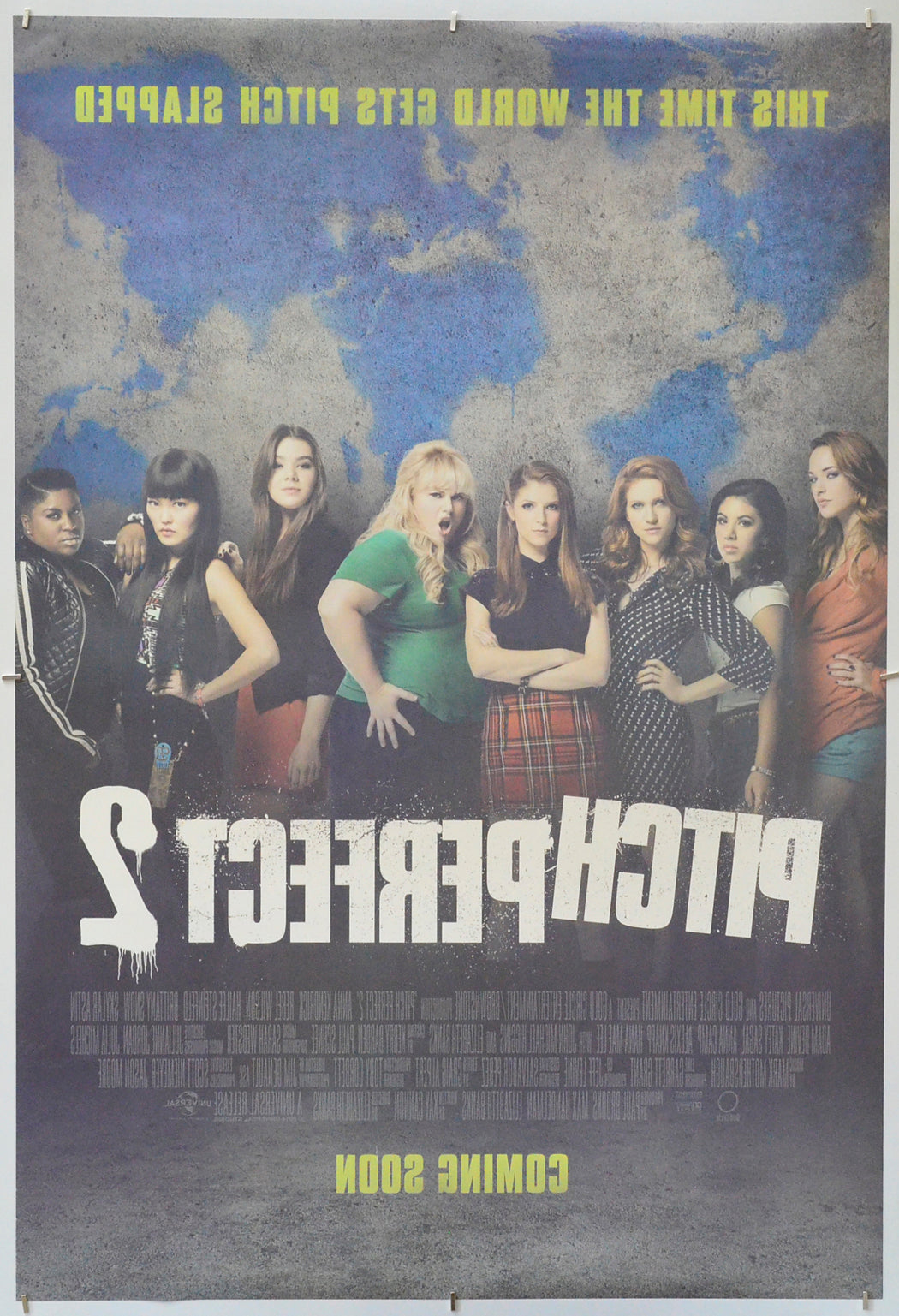 Pitch Perfect 2 (Back) Cinema One Sheet Movie Poster
