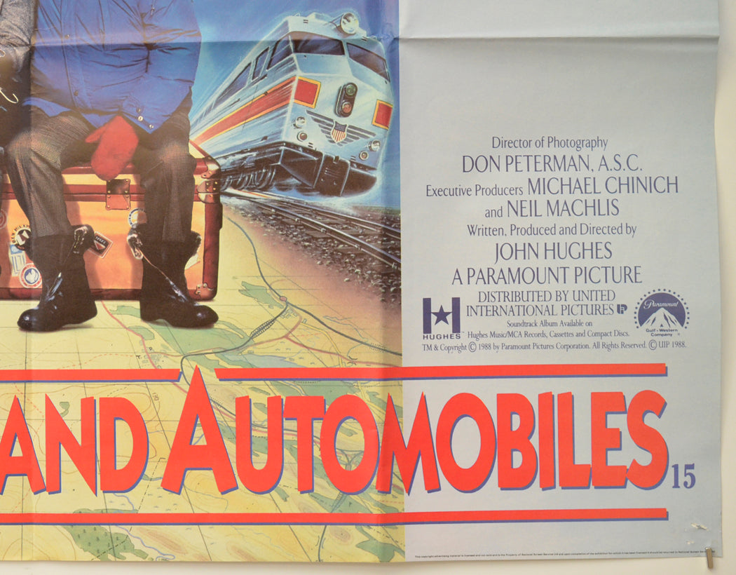 PLANES, TRAINS AND AUTOMOBILES (Bottom Right) Cinema Quad Movie Poster