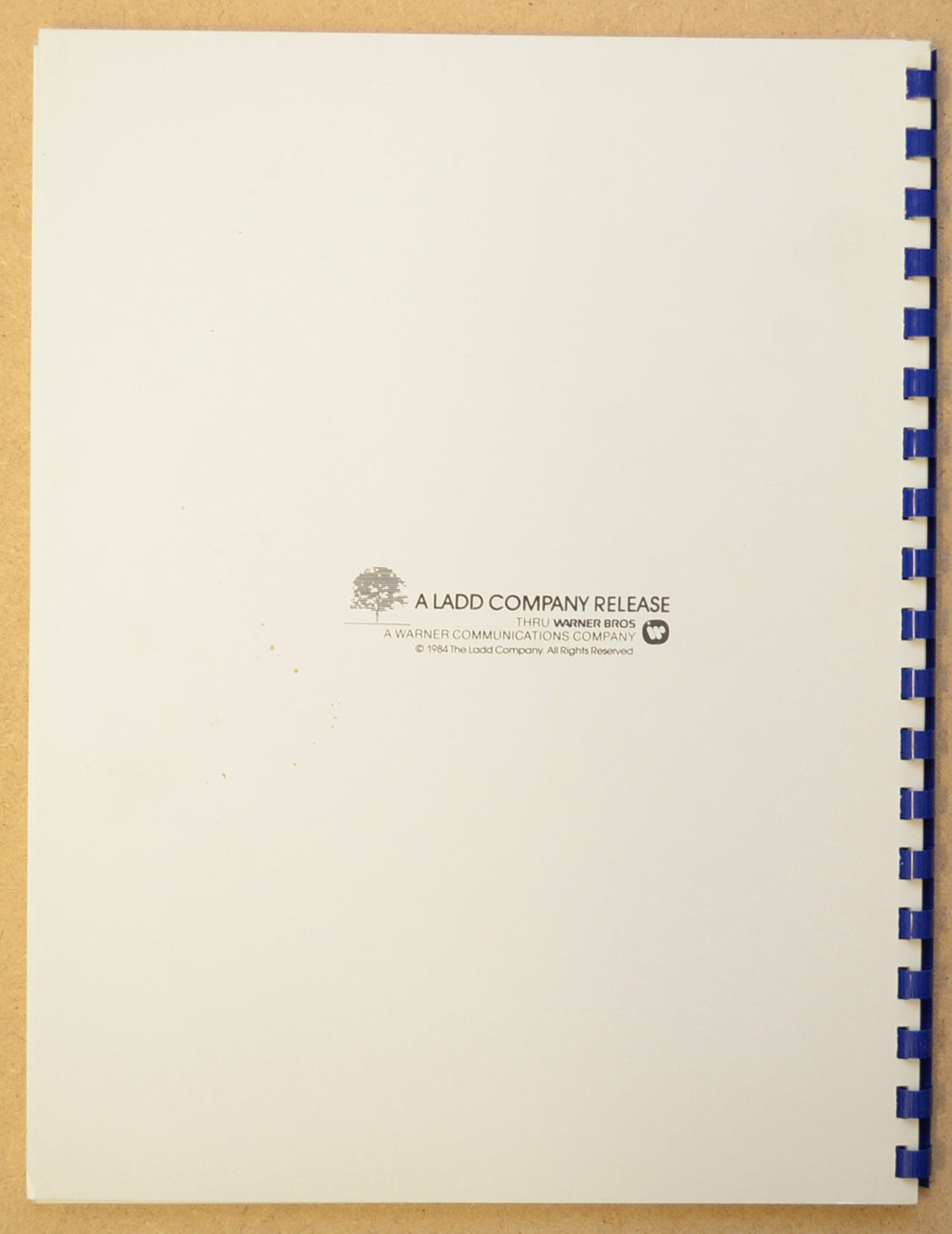 POLICE ACADEMY Cinema Exhibitors Production Information Document - INSIDE