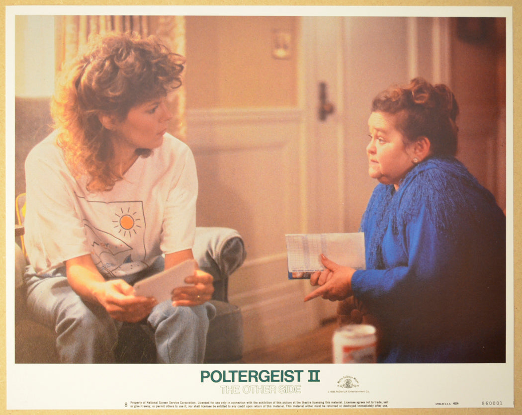 POLTERGEIST II - THE OTHER SIDE (Card 8) Cinema Lobby Card Set