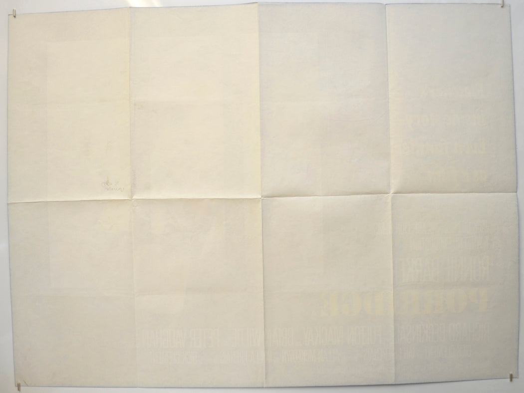 PORRIDGE (Back) Cinema Quad Movie Poster