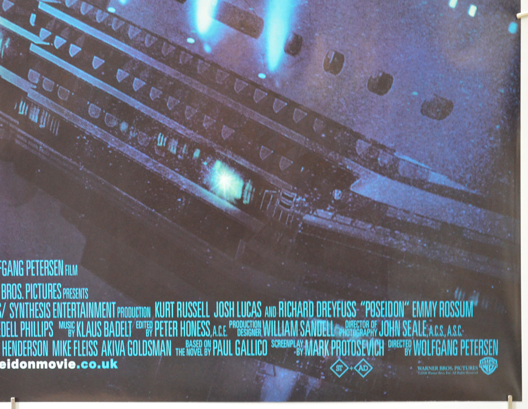 POSEIDON (Bottom Right) Cinema Quad Movie Poster