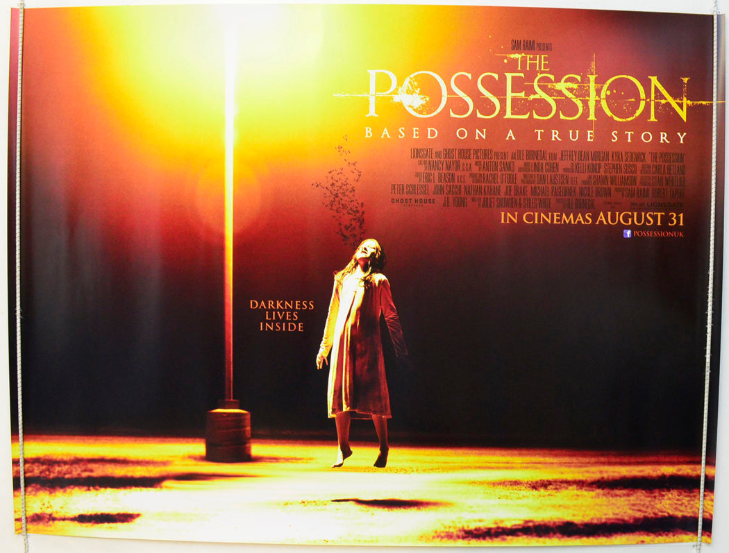 The Possession Original British Quad Poster - Film Poster - Movie Poster