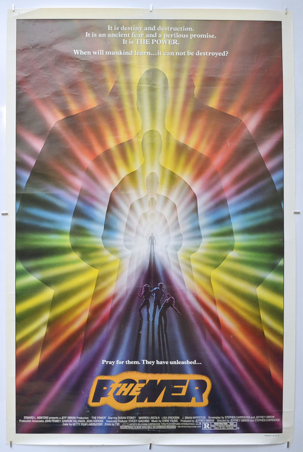 The Power Original One Sheet Poster - Film Poster - Movie Poster