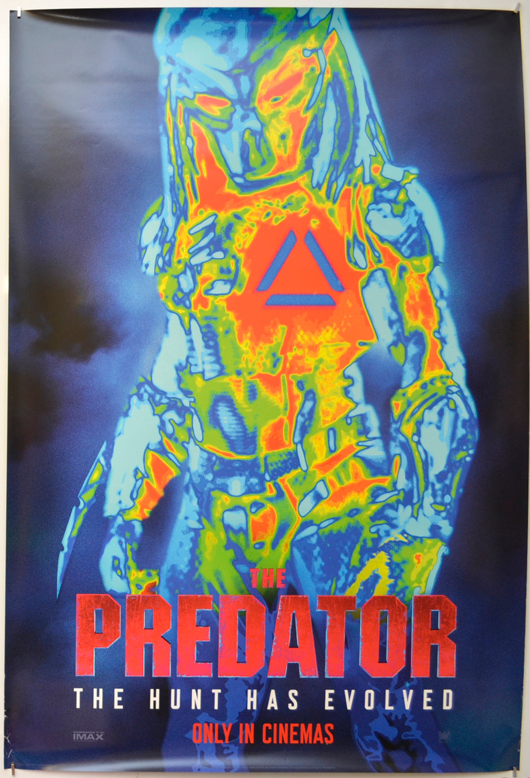 The Predator (Teaser / Advance Version B) Original One Sheet Poster - Film Poster - Movie Poster
