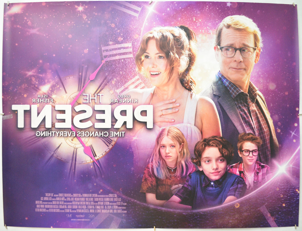 THE PRESENT (Back) Cinema Quad Movie Poster