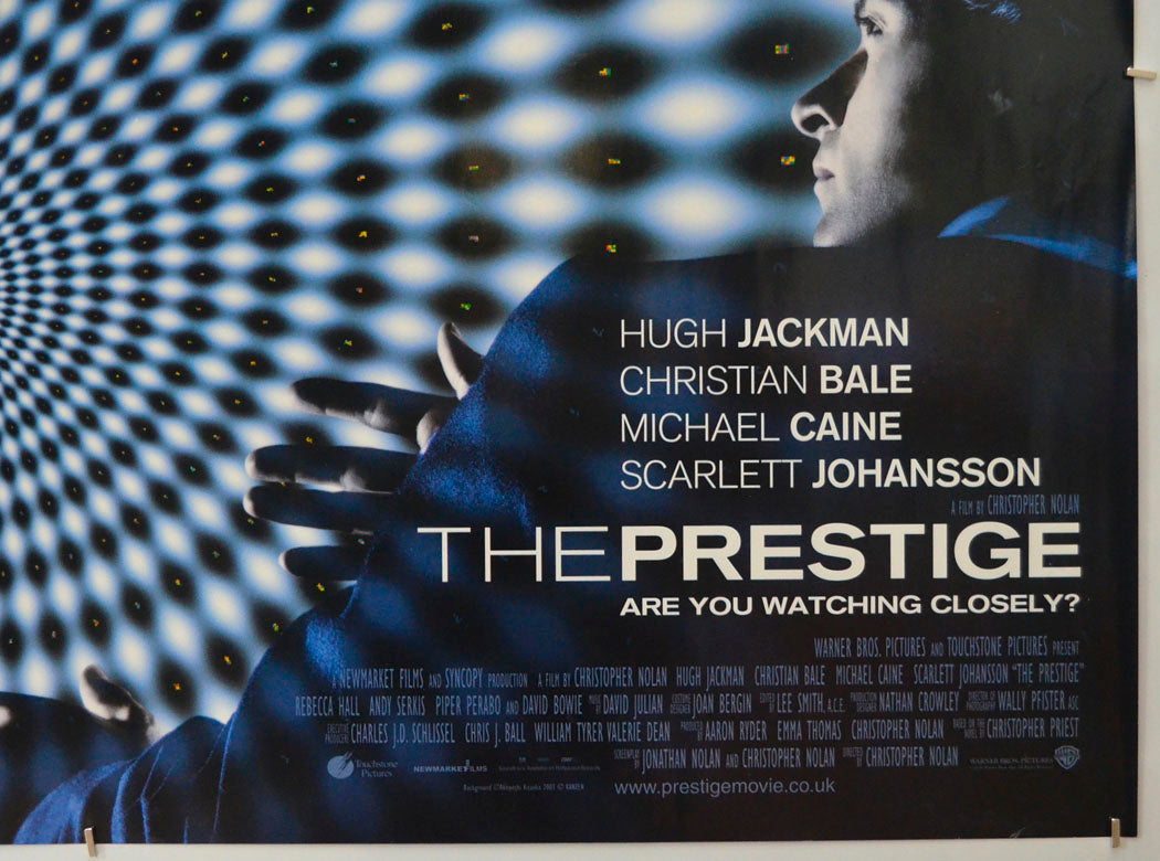 THE PRESTIGE (Bottom Right) Cinema Quad Movie Poster