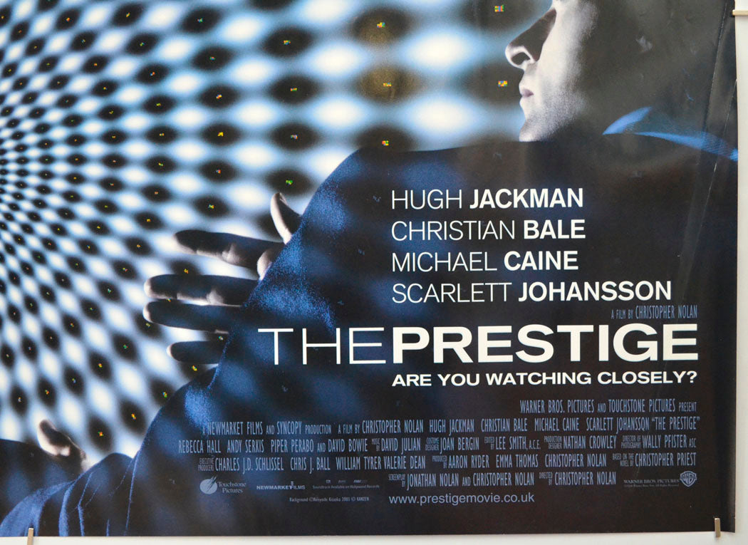 THE PRESTIGE (Bottom Right) Cinema Quad Movie Poster