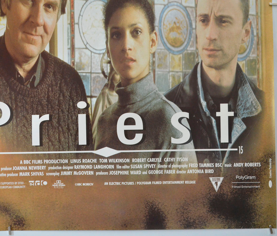 PRIEST (Bottom Right) Cinema Quad Movie Poster