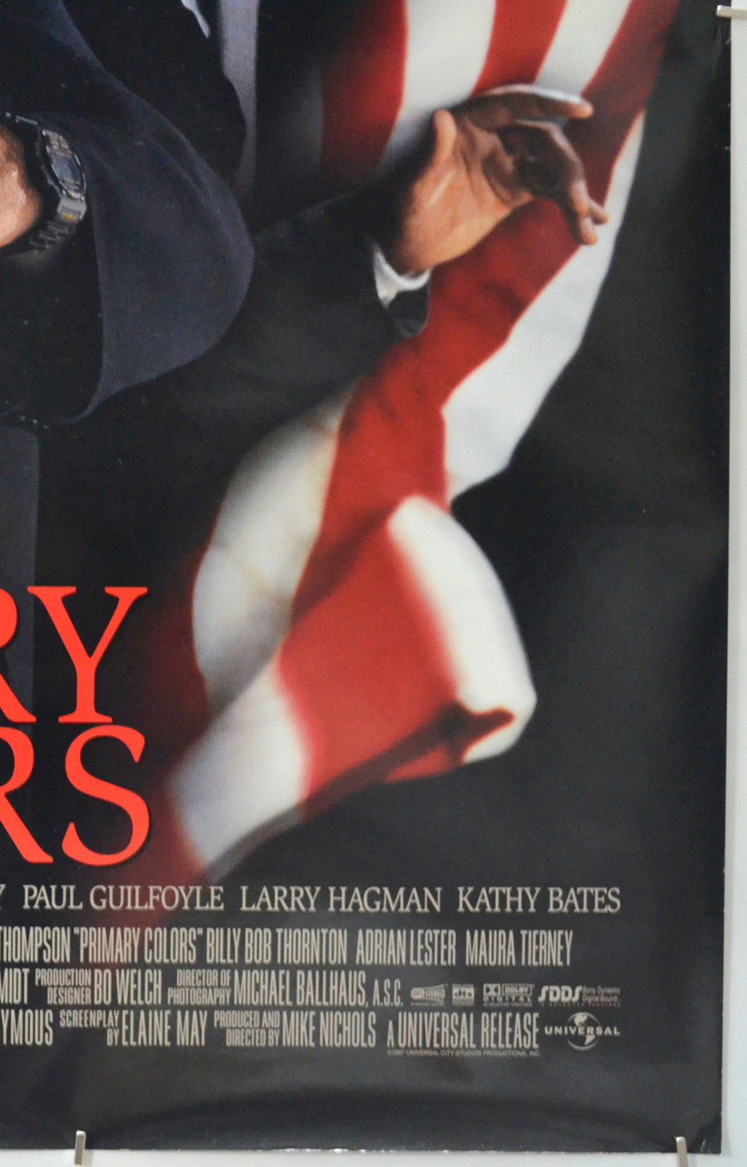 PRIMARY COLORS (Bottom Right) Cinema One Sheet Movie Poster