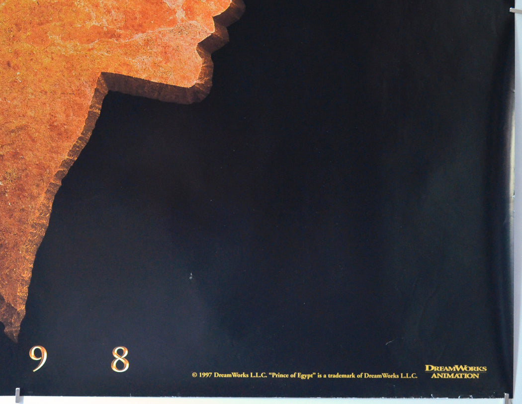 THE PRINCE OF EGYPT (Bottom Right) Cinema Quad Movie Poster