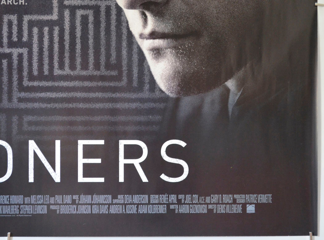 PRISONERS (Bottom Right) Cinema Quad Movie Poster