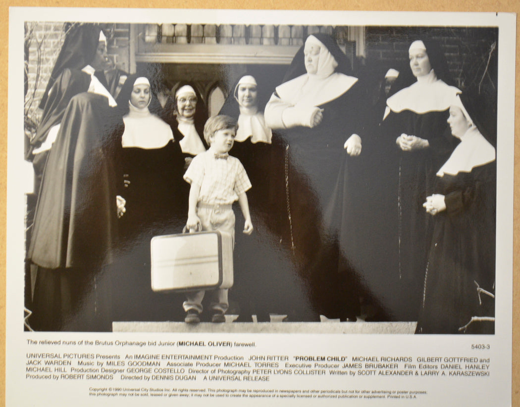 PROBLEM CHILD (Still 4) Cinema Black and White Press Stills