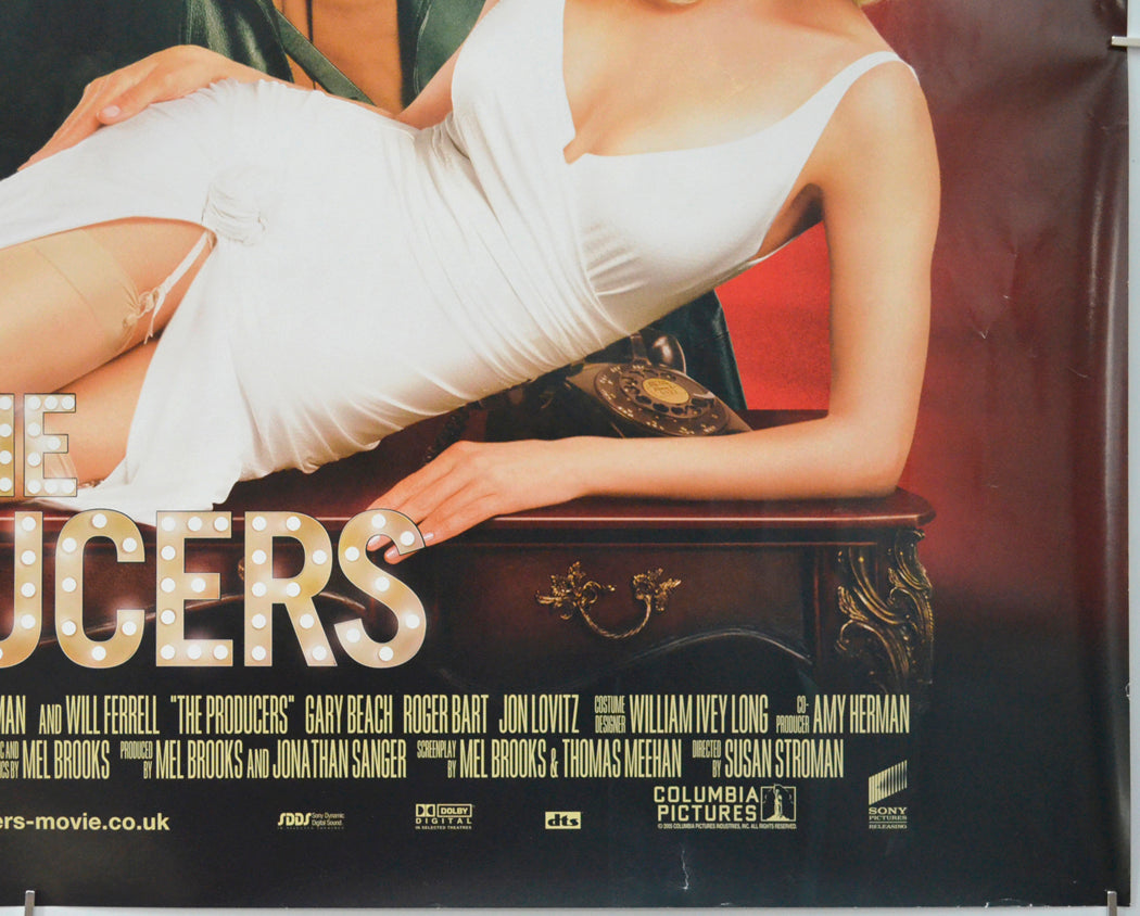 THE PRODUCERS (Bottom Right) Cinema Quad Movie Poster
