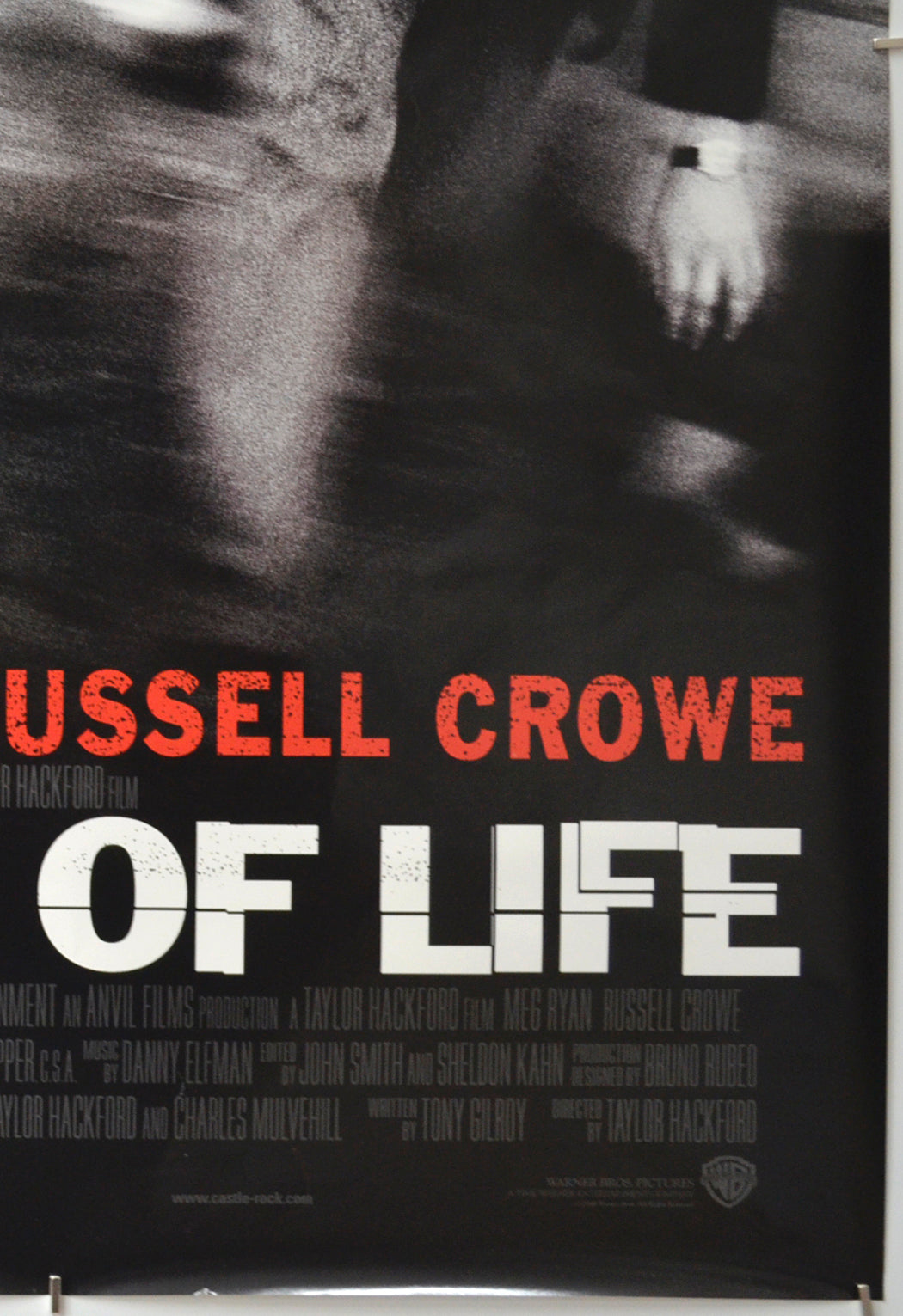 PROOF OF LIFE (Bottom Right) Cinema One Sheet Movie Poster