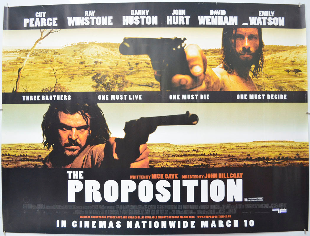 The Proposition Original Quad Poster - Film Poster - Movie Poster