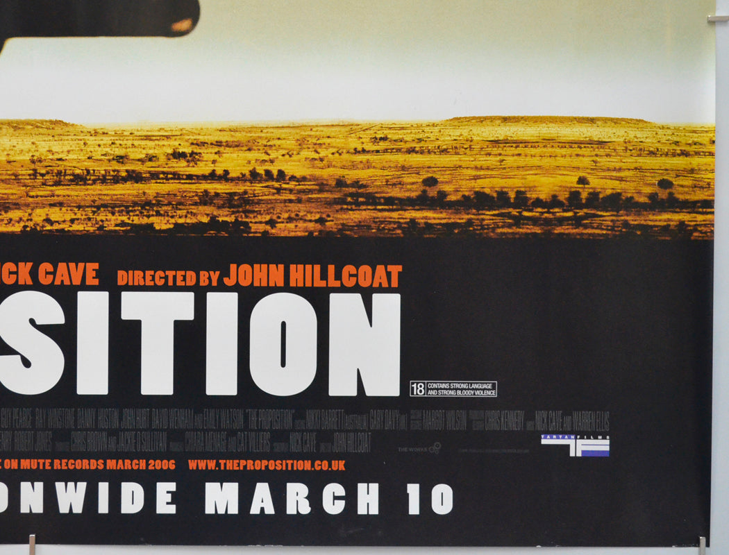 THE PROPOSITION (Bottom Right) Cinema Quad Movie Poster