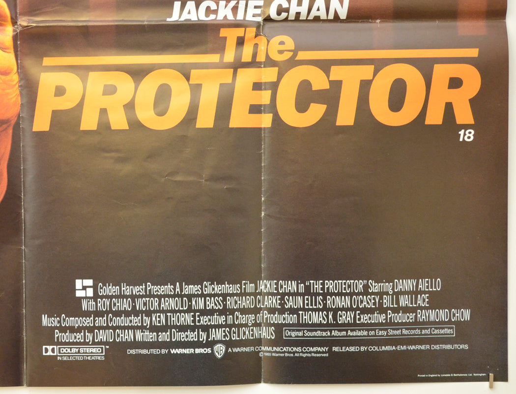 THE PROTECTOR (Bottom Right) Cinema Quad Movie Poster