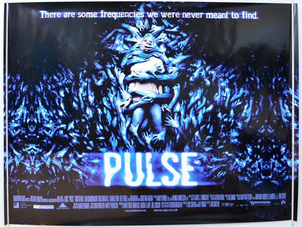 Pulse Original British Quad Poster - Film Poster - Movie Poster
