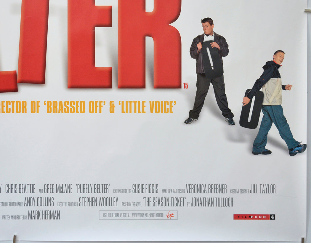 PURELY BELTER (Bottom Right) Cinema Quad Movie Poster