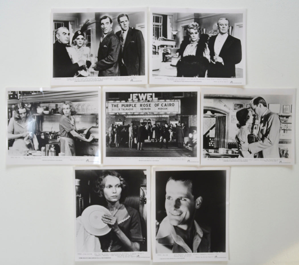The Purple Rose Of Cairo 7 Original Black And White Press Stills