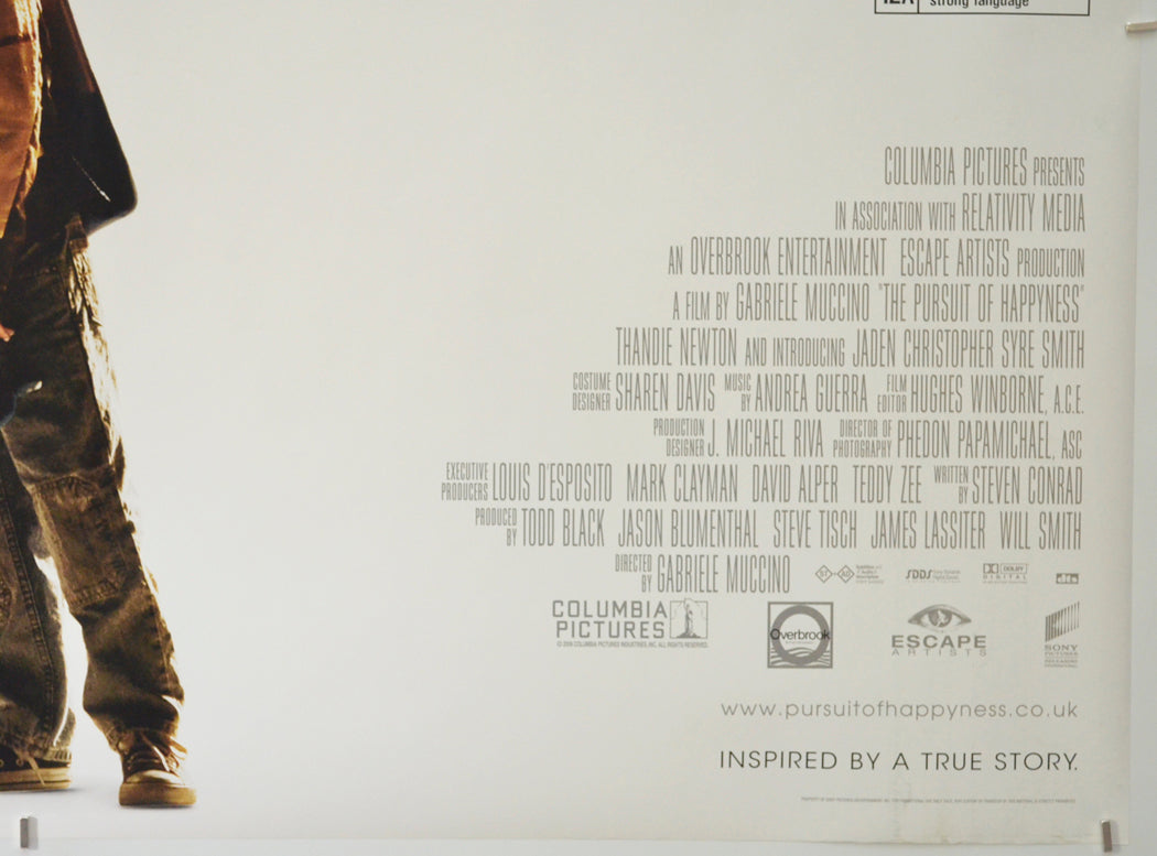 THE PURSUIT OF HAPPYNESS (Bottom Right) Cinema Quad Movie Poster