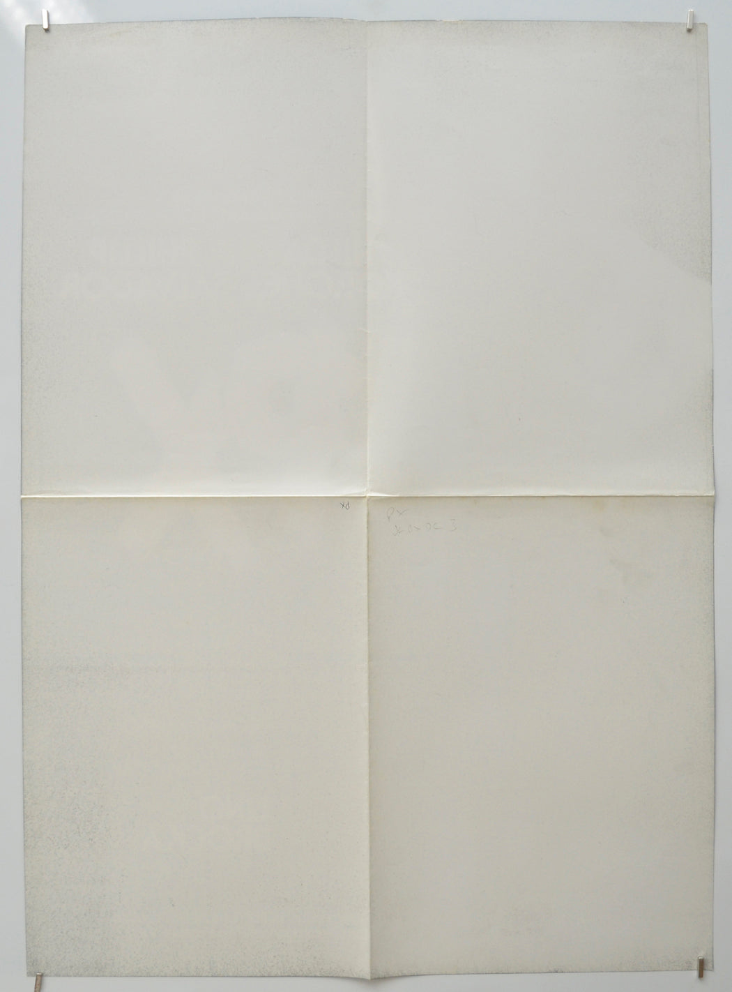 PX (Back) Cinema Double Crown Movie Poster