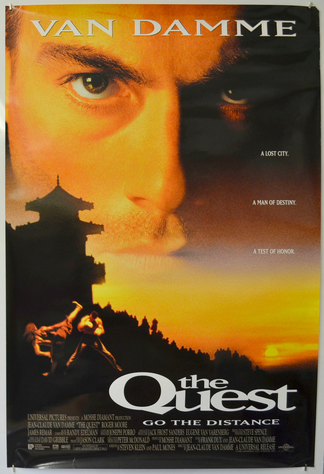 The Quest Original One Sheet Poster - Film Poster - Movie Poster