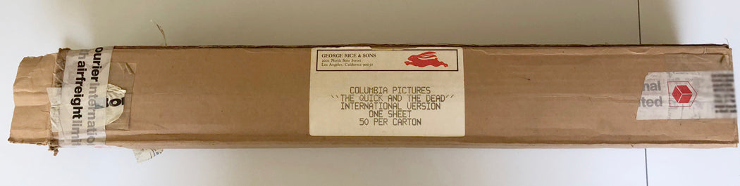 The Quick And The Dead (Box) Cinema One Sheet Movie Poster