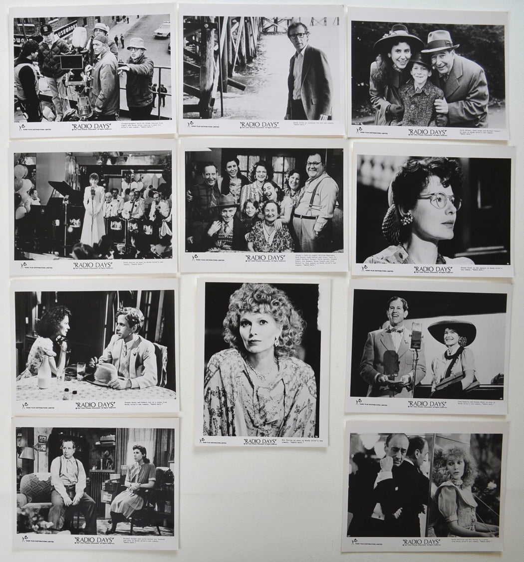 Radio Days 11 Original Black And White Press Stills