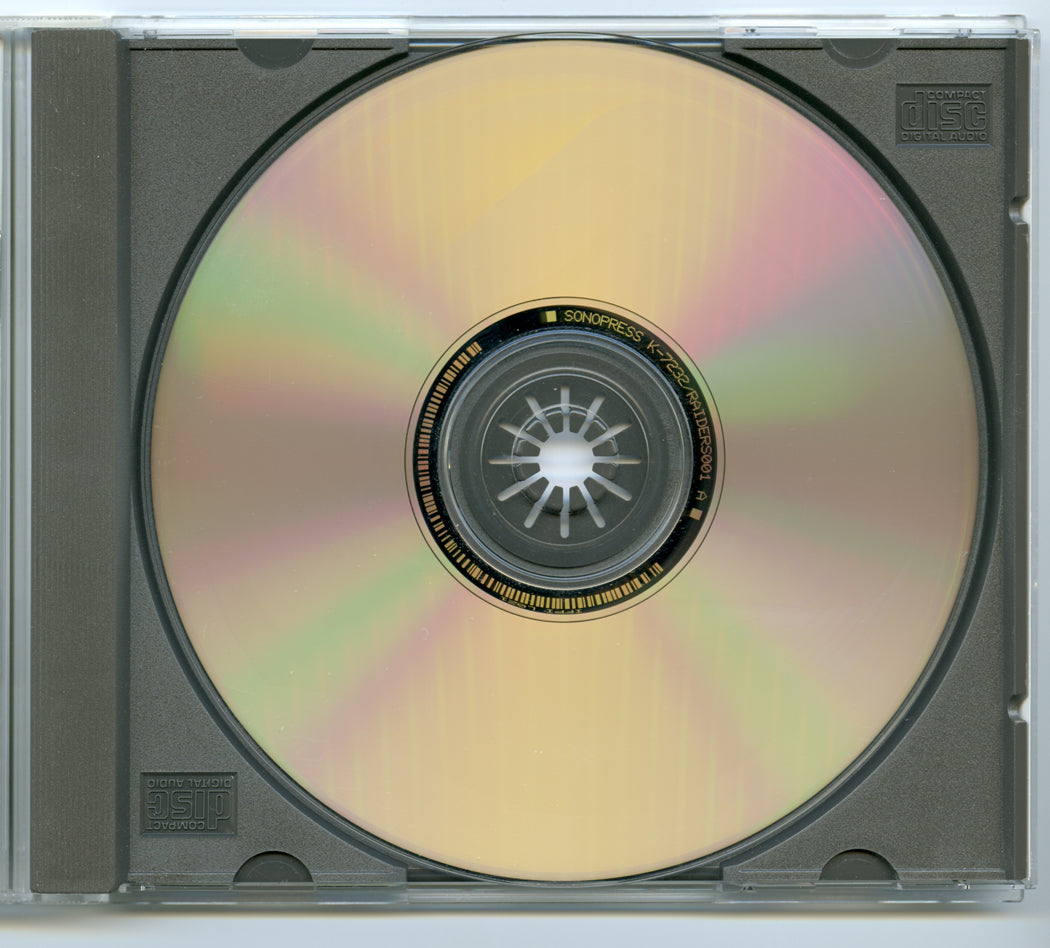 RAIDERS OF THE LOST ARK Original CD Soundtrack (CD face)